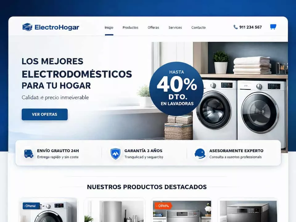 Ejemplo de web profesional